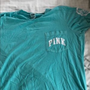 LARGE PINK SHIRT (teal)